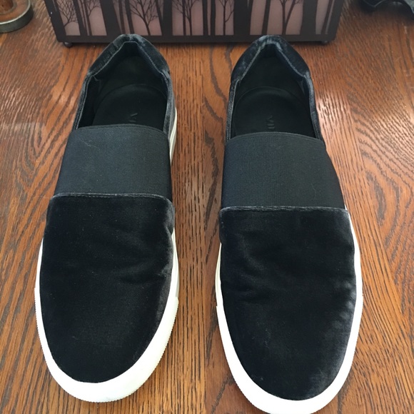 Vince Shoes - Vince Velvet Slip Ons